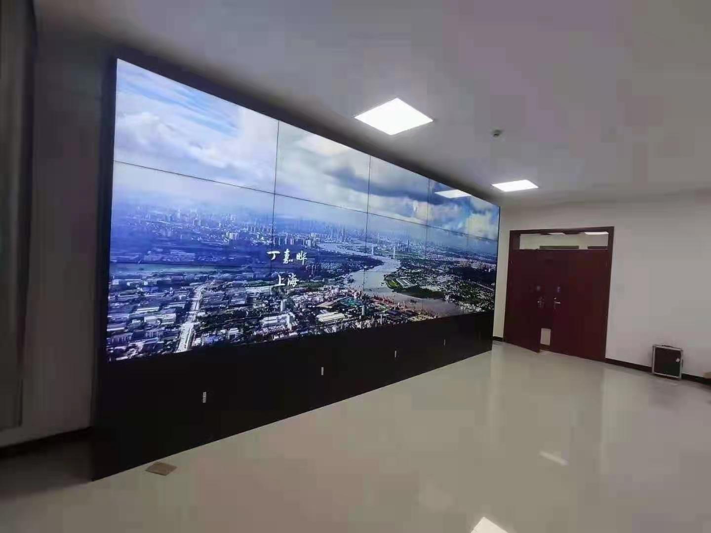 永顺拼接屏-55寸京东方液晶拼接屏3X4案例展示